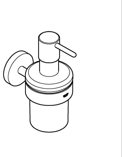 GROHE 411952430 - Dozator de săpun lichid START 160 ml, negru