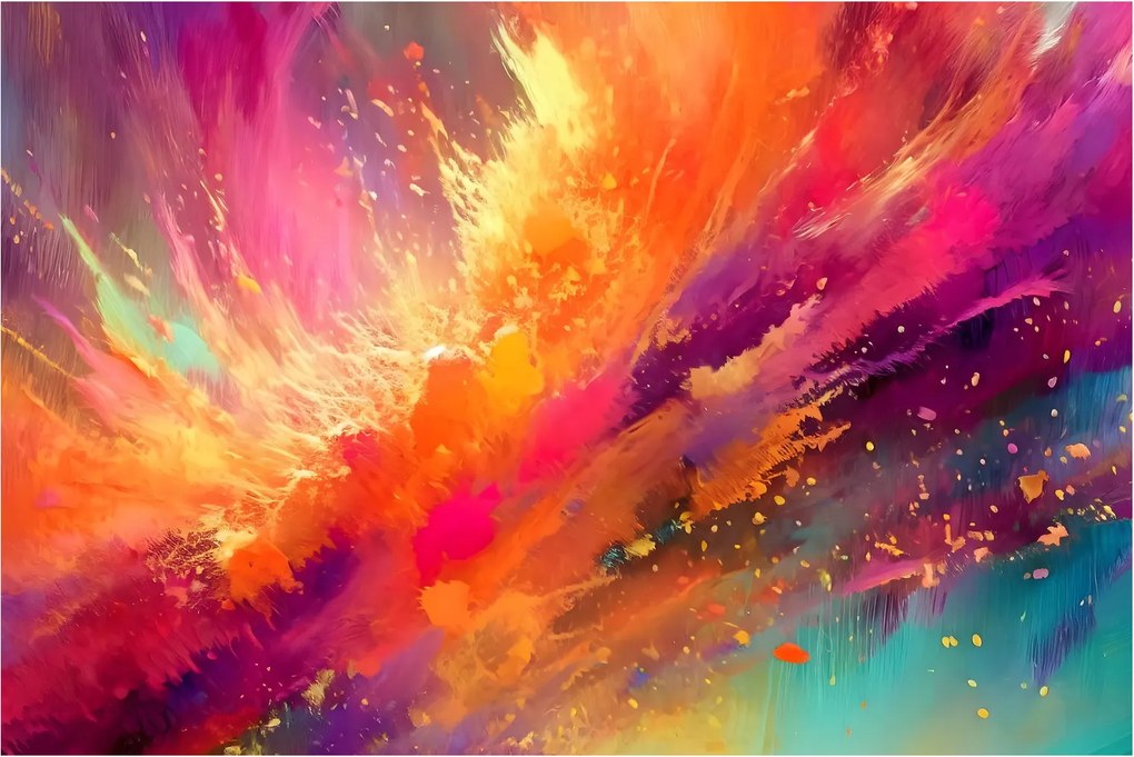 Tablou - Abstractizare dinamică (90x60 cm)