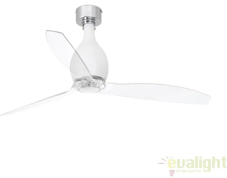Ventilator cu telecomanda ETERFAN MINI alb mat 32025