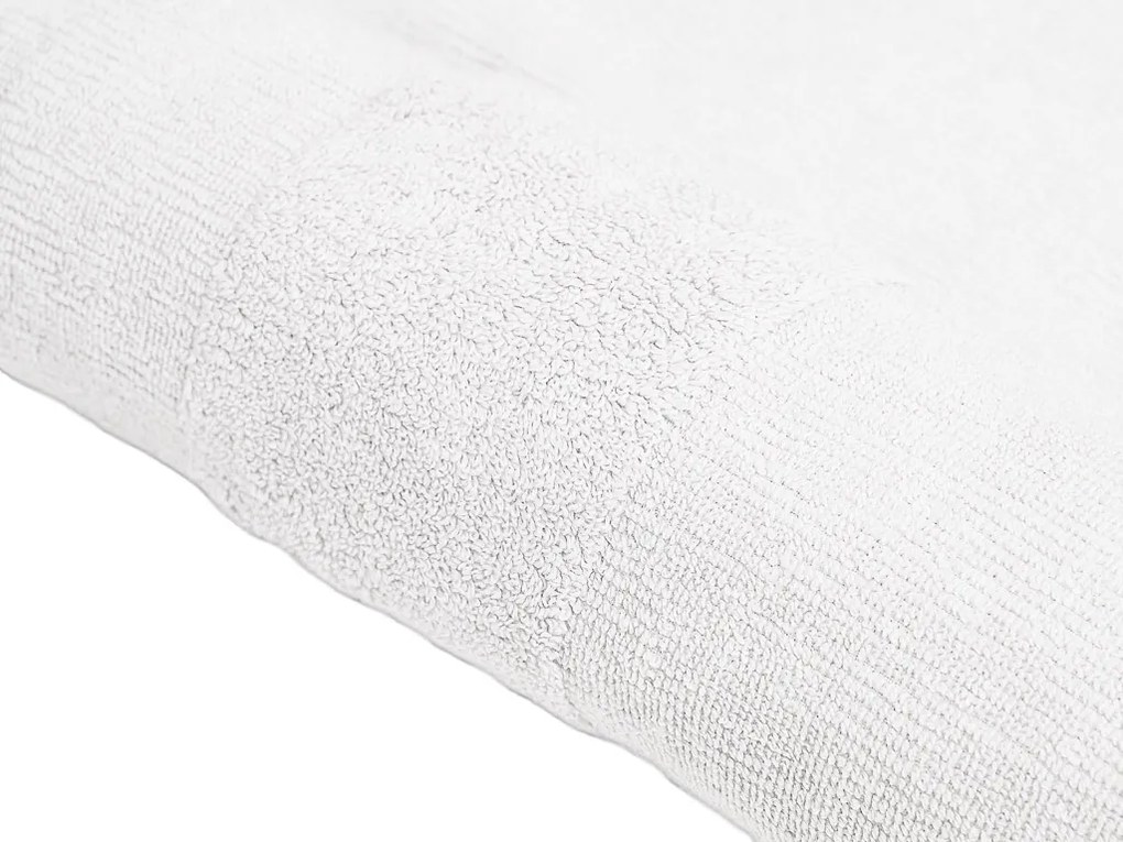 Set de prosoape CARRARA 1buc 60x100 cm si 1buc 40x55 cm 100% bumbac, alb