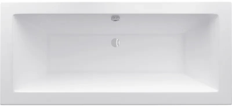Mexen Cube cada rectangular 180 x 90 cm, alb - 55051809000