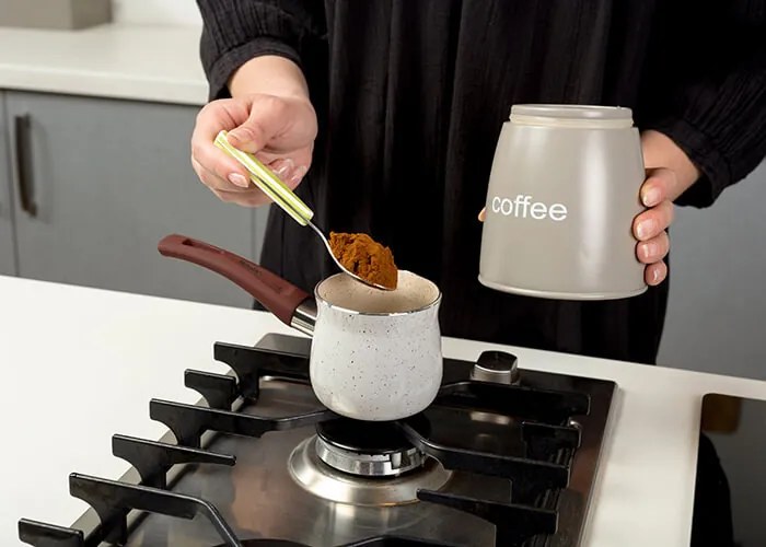 Ibric 300 ml cu invelis ceramic antiaderent Terrestrial NAVA NV 104 001