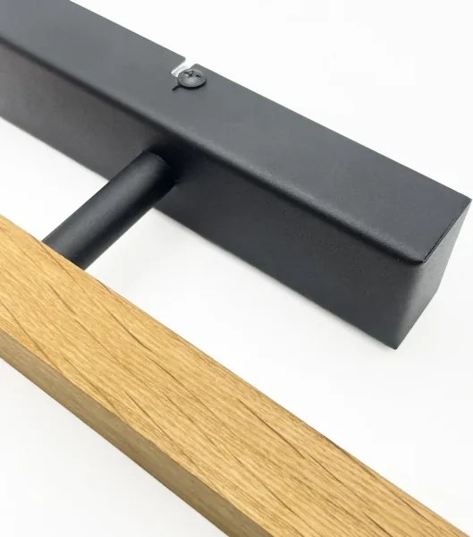 Lampă LED pentru tablouri VERDE LED/5,5W/230V 3000K 46 cm stejar/negru