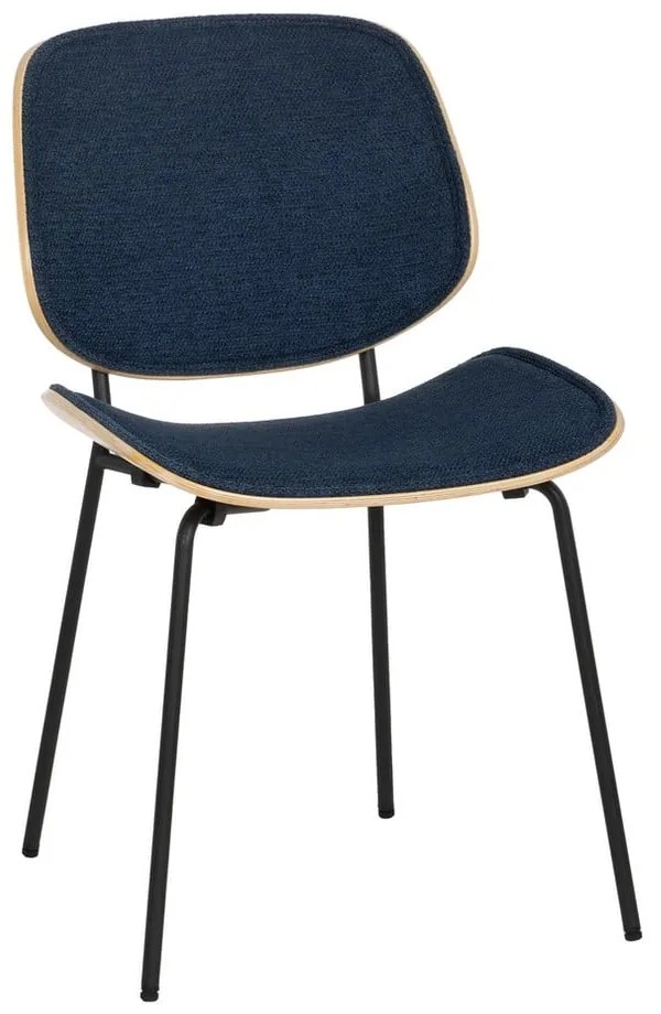 Scaune de dining albastru-închis 2 buc. Elio – Ixia