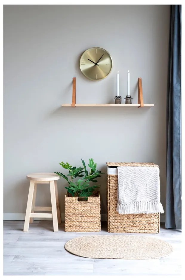 Coș de rufe în culoare naturală din zambilă de apă Passo – House Nordic