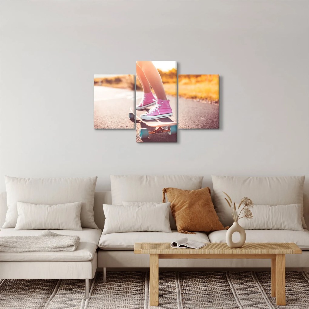 Tablou cu scateboard (90x60 cm)