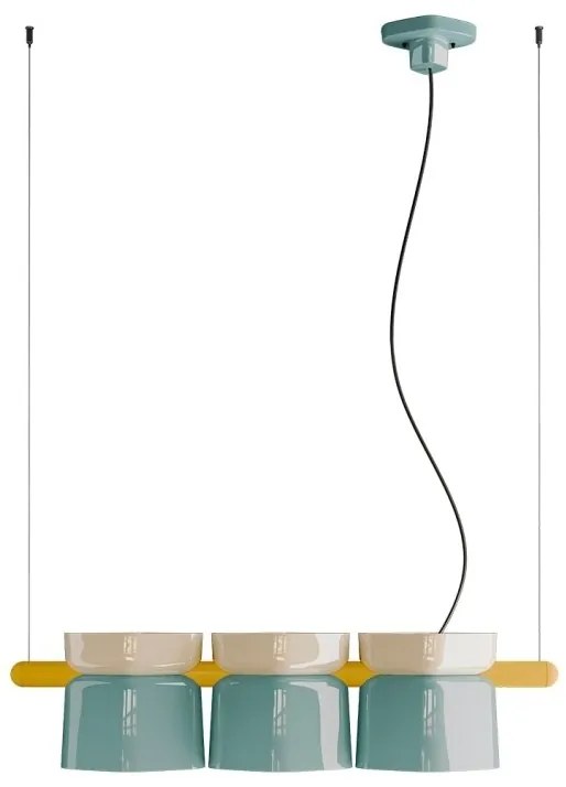 Lustra suspendata din ceramica design italian Yakitori