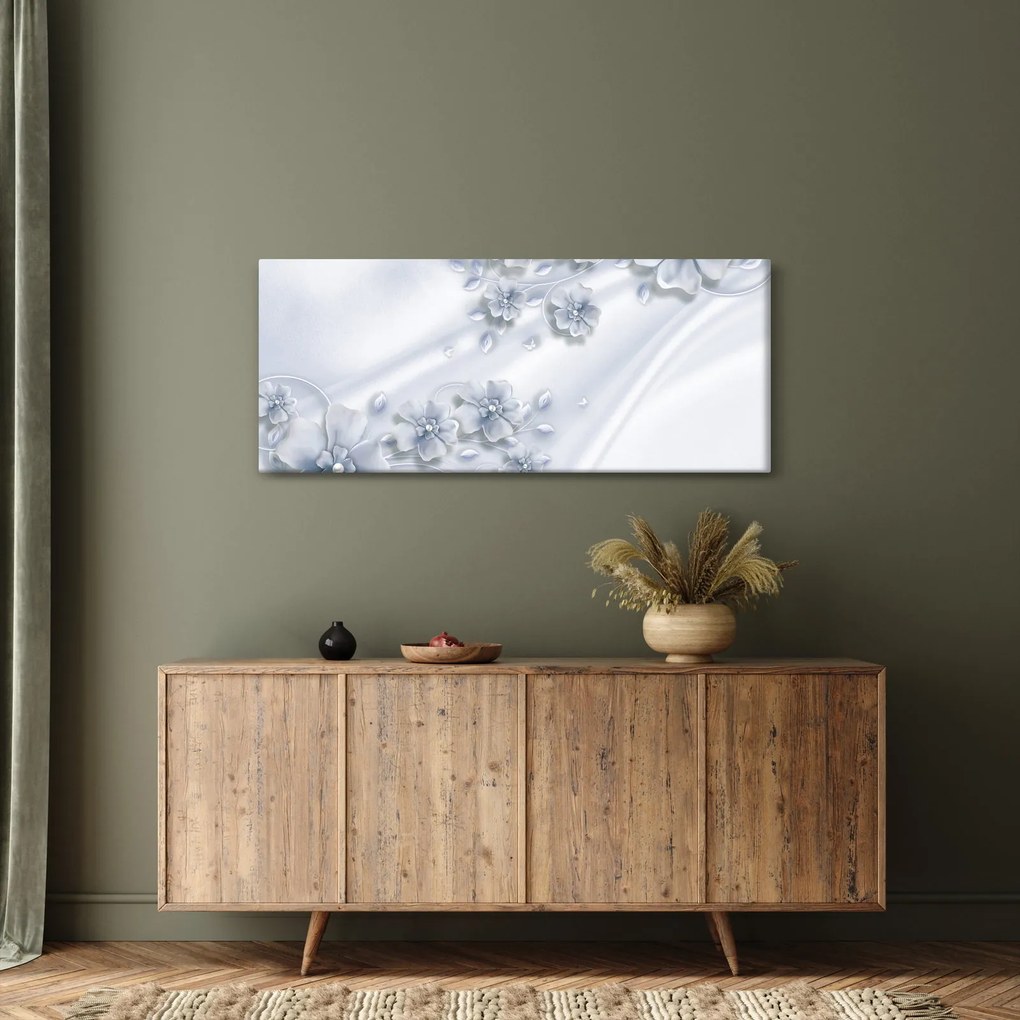 Tablou - Design flori (120x50 cm)