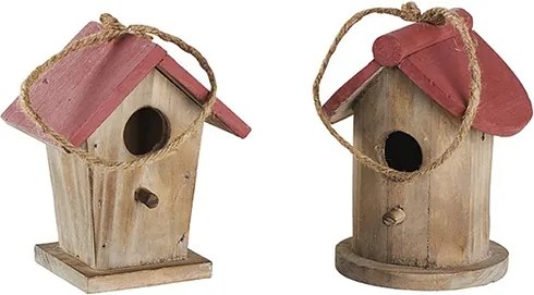 Colivie deco din lemn 10x13x19 cm - modele diverse