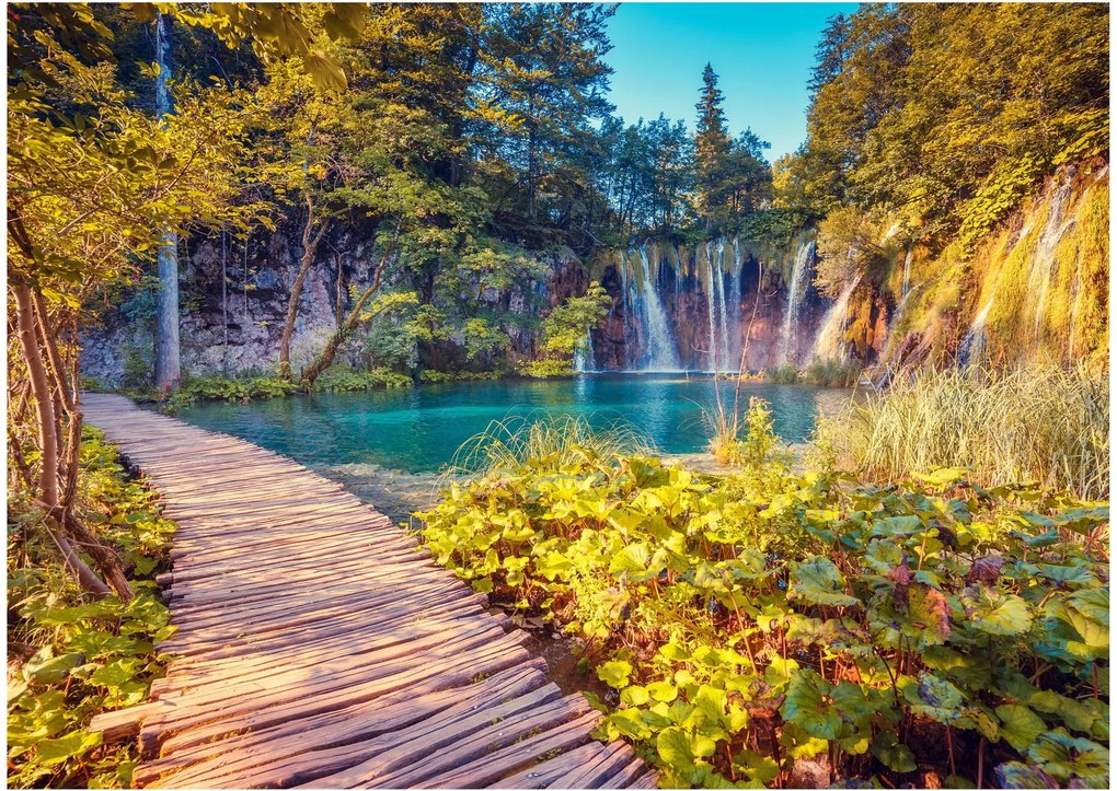 Tablou - Lacurile Plitvice, Croația (70x50 cm)