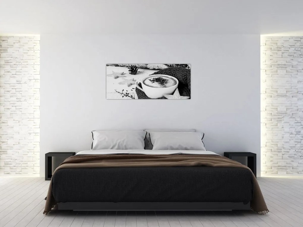 Tablou - Cappuccino de iarnă (120x50 cm)