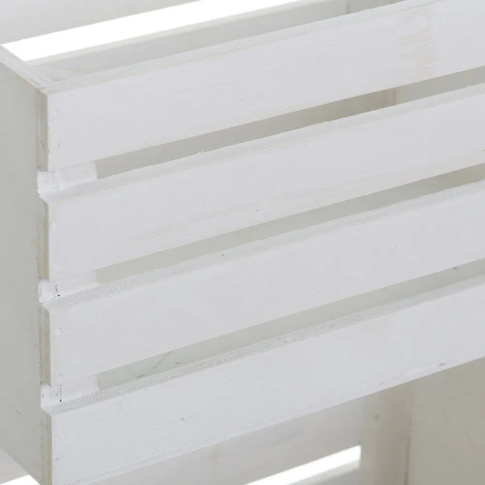 Cutii de depozitare albe 3 buc. 31x23x15 cm – Casa Selección