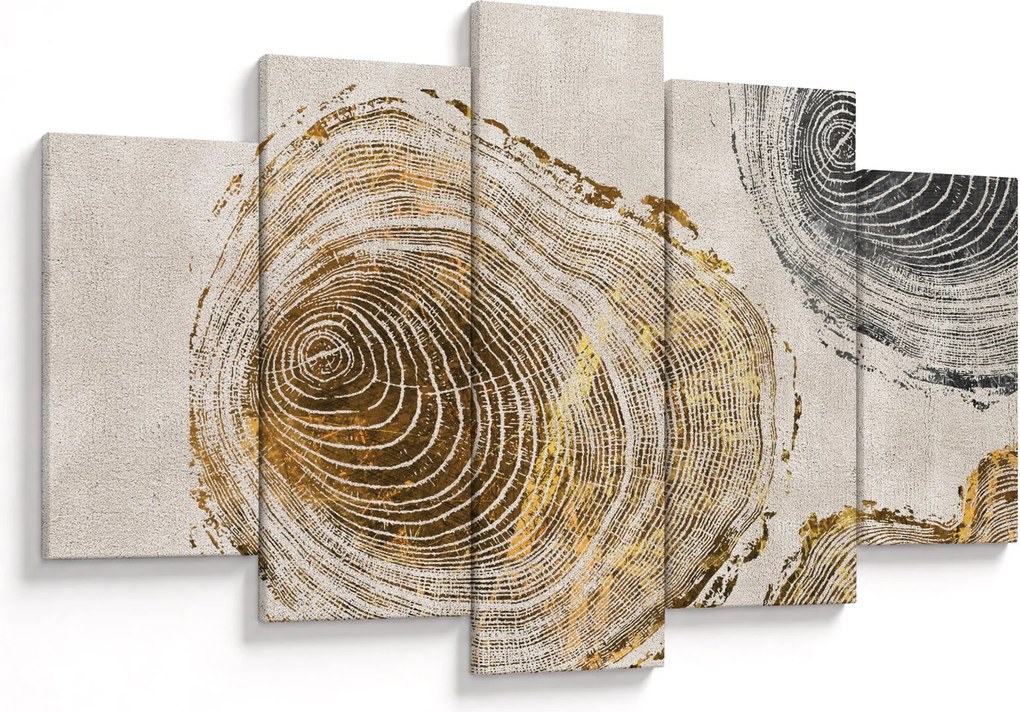 Tablou - Abstract triburi (150x105 cm)