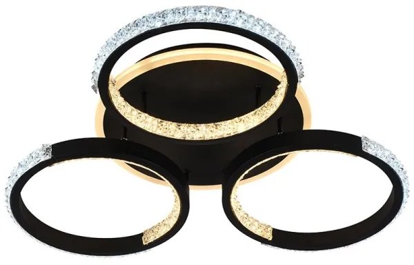 Lustră LED dimabilă aplicată LED/60W/230V 3000-6500K + telecomandă