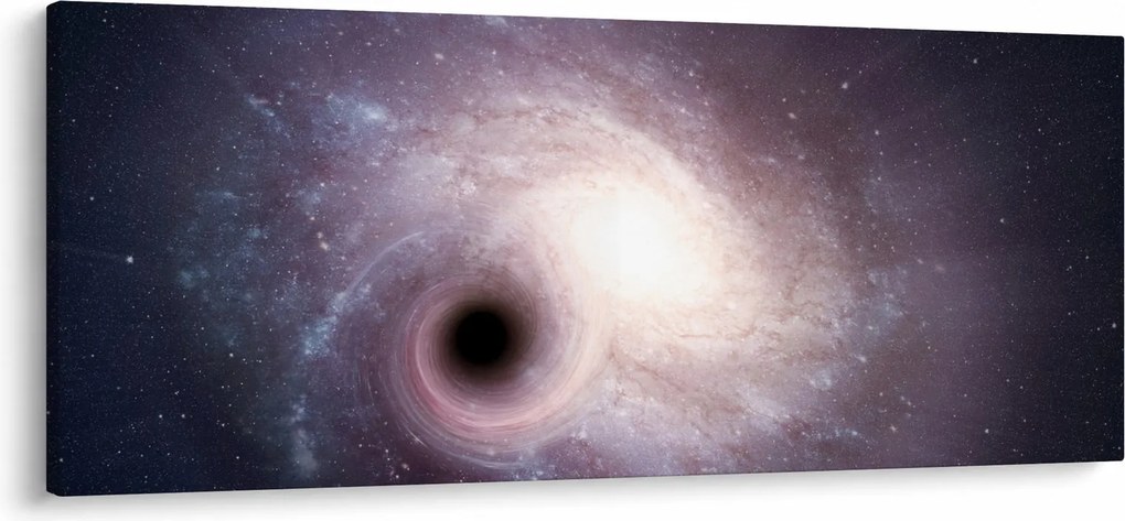 Tablou - Galaxii spiralate (120x50 cm)