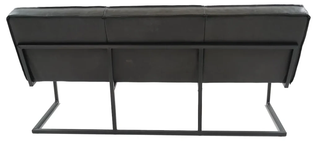 Banca dining din piele de bivol ✔ model FLEET SHANGHAI | Dimensiuni: 220x60x87x52 cm