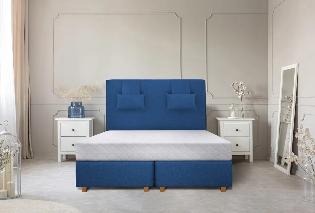 Saltea SuperOrtopedica KONFORTA XXL, 160x200x18cm, Spuma poliuretanica, Husa detasabila, hipoalergenica, Reversibila, Ferma