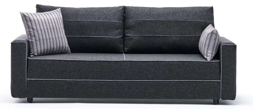 Canapea trei locuri Emilie (Antracit). 1072398