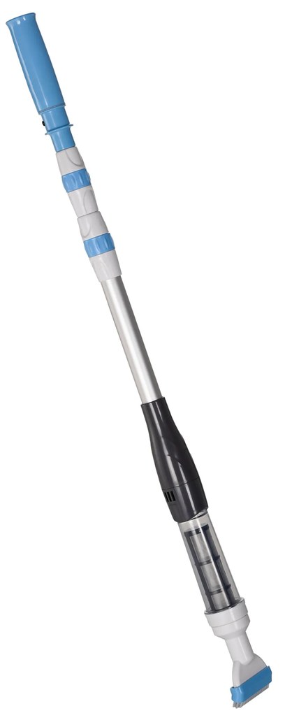 Aspirator de piscina fara fir cu perie, aparat de curata usor pentru piscina cu stalp reglabil în 3 sectiuni | Aosom Romania