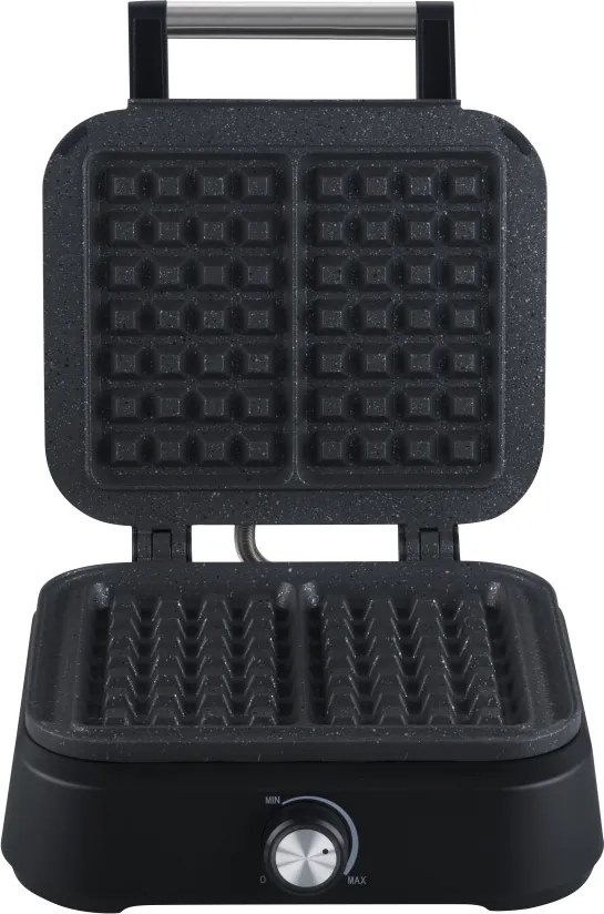 Aparat pentru vafe Zilan ZLN3959, Placi fixe din aluminiu, Termostat reglabil, Temperatura reglabila, Putere 1500W