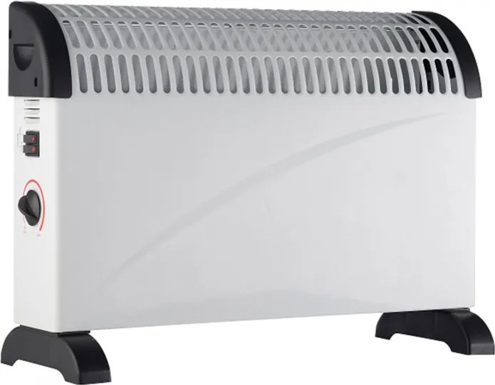Resigilat: Convector Electra ECH-1105, 2000W, 3 trepte, Termostat, Protecție la supraîncălzire, Alb