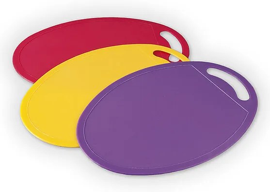 Tocător de bucătărie din plastic set 3 bucăți