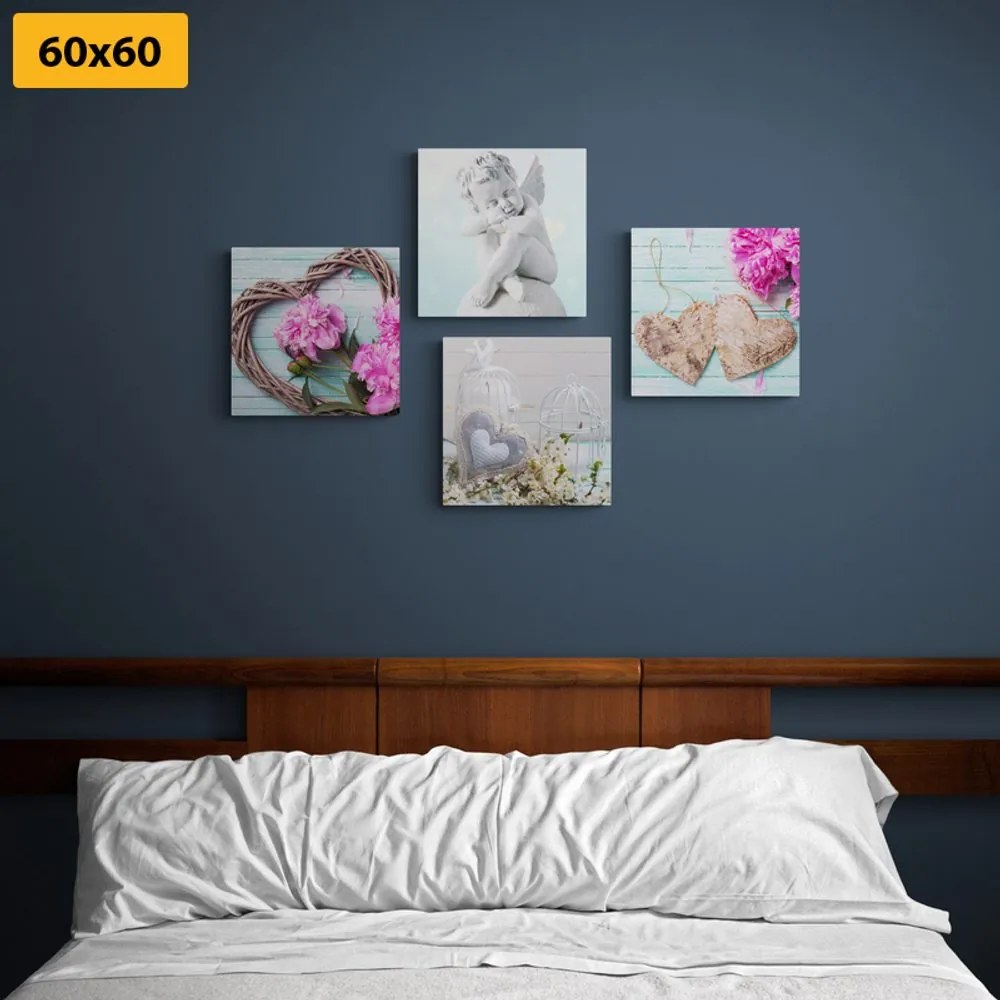 Set tablouri în design vintage interesant