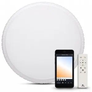 Plafoniera moderna led 36W smart cu telecomanda EL0060108 Erste