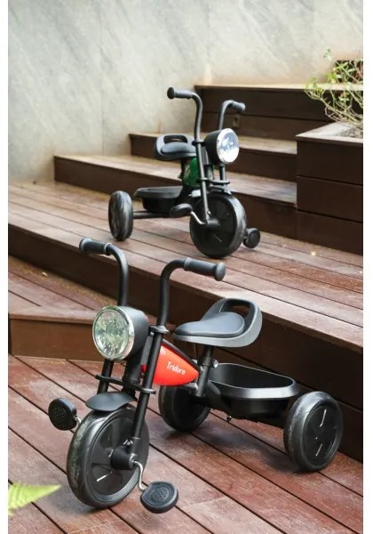 Tricicletă pentru copii QPlay TRIDURO negru