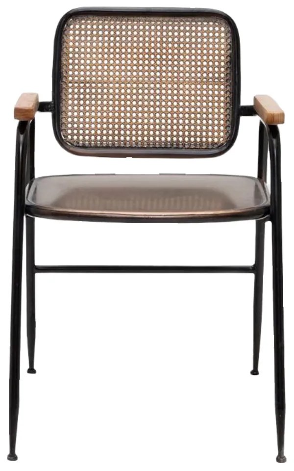 Scaun dining multicolor din metal Jerrie