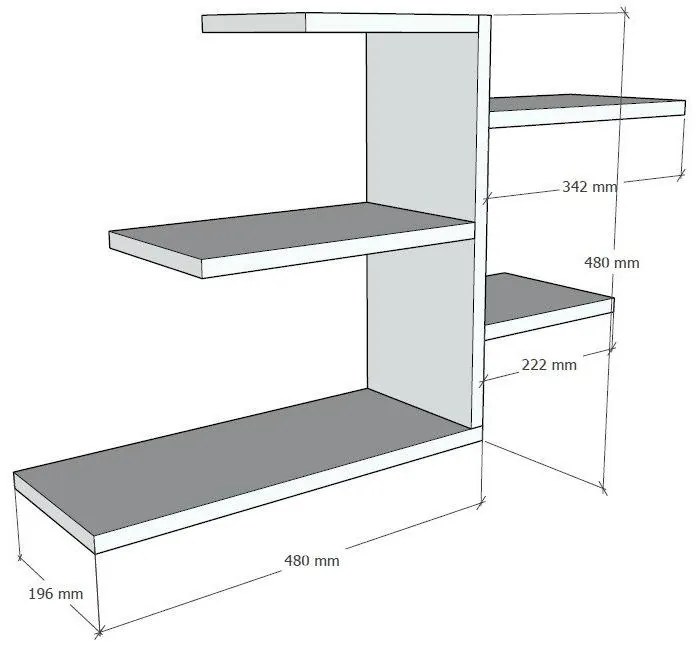 Raft Subodu (stejar zafir) . 1095789