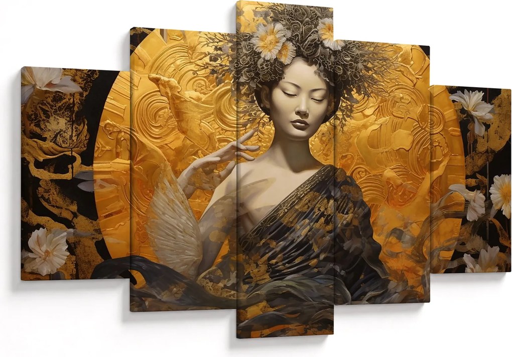 Tablou - Doamnă japoneză (150x105 cm)
