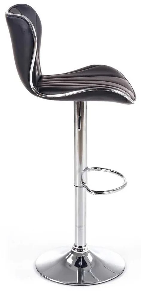Scaun de bar Lily, negru
