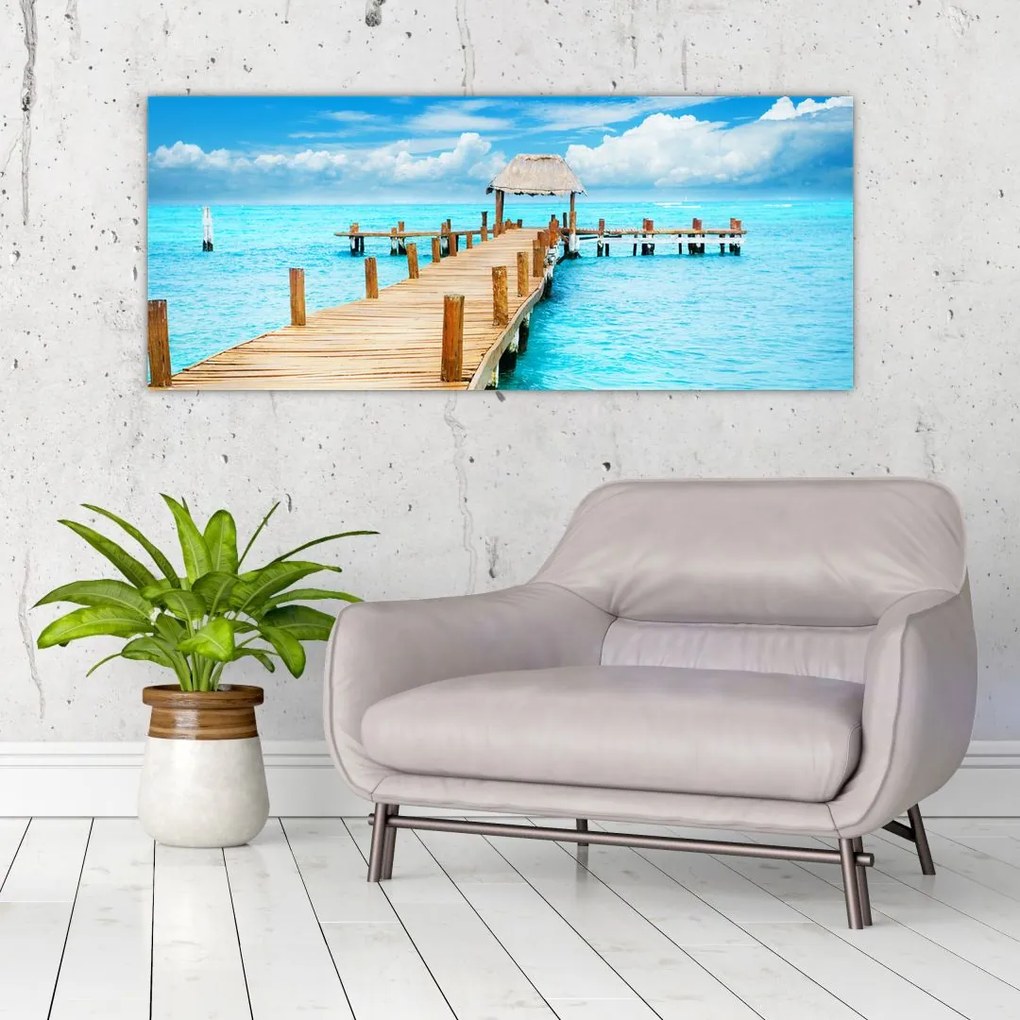 Tablou - Ponton (120x50 cm)