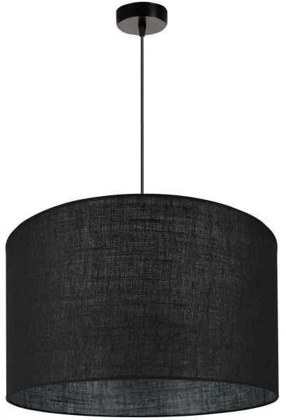 Brilagi - Lustr TUBES ROLLER 1xE27/15W/230V, pr. 50 cm, negru