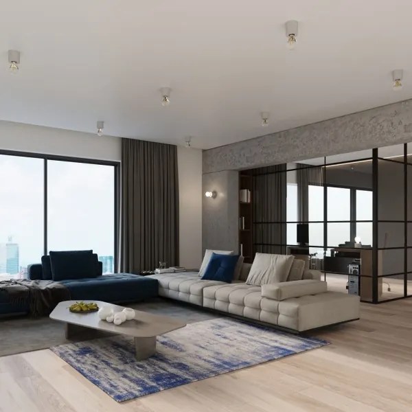 Plafonieră SALGADO 1xE27/60W/230V beton