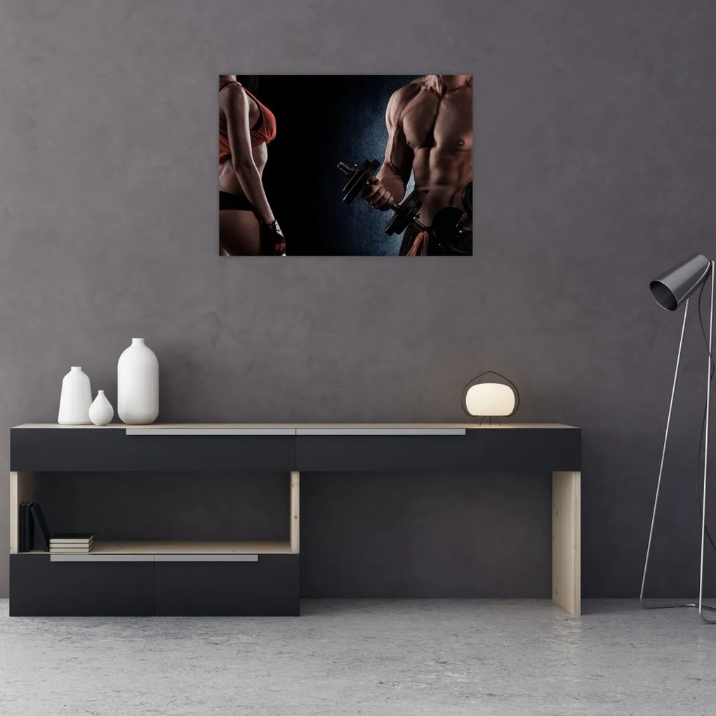 Tablou - Fitness (70x50 cm)