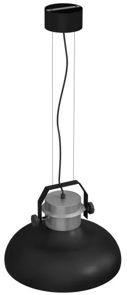 Lustră pe cablu HELSING 1xE27/60W/230V crom mat