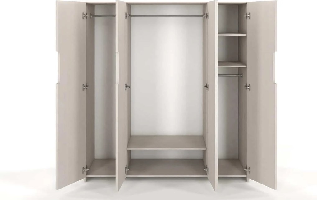 Dulap lemn masiv TerraCraft, 170 × 60 × 180 cm