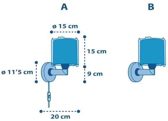 Aplică pentru copii PLANETS 1xE27/60W/230V Dalber 41349