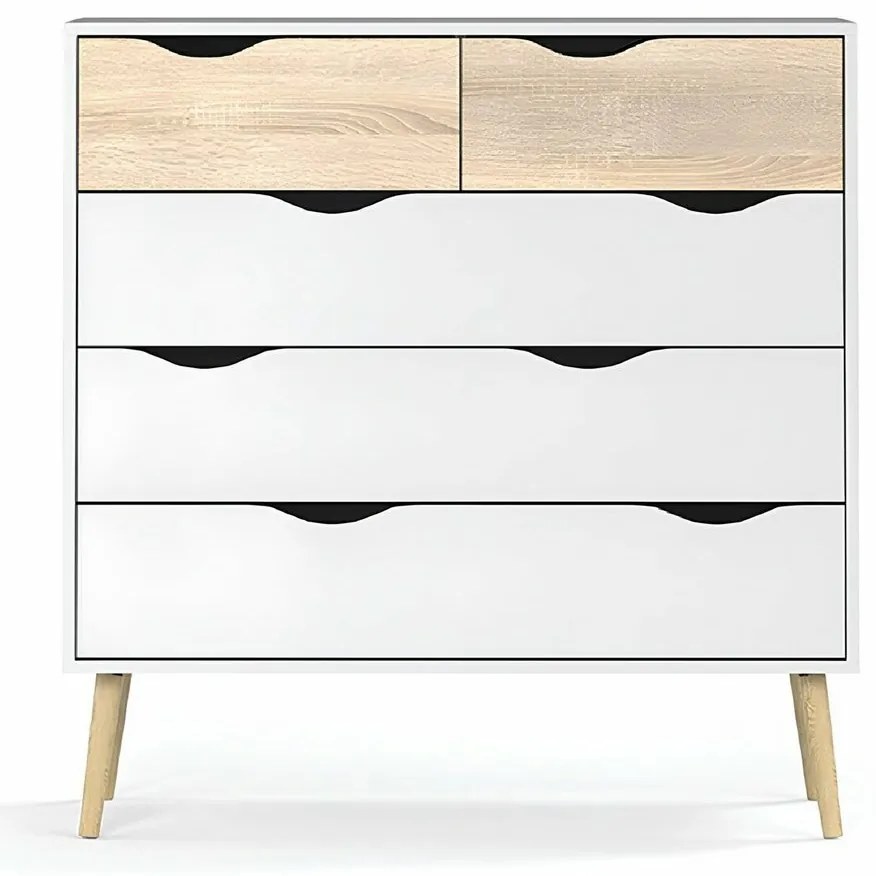 Comodă OSLO 75456, albă