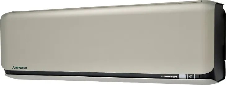Aparat de aer conditionat cu invertor Mitsubishi Heavy Industries SRK25ZSX-WFT + SRC25ZSX-W, 9000 BTU, 20 m², Wi-Fi, R-32, Bej/Negru