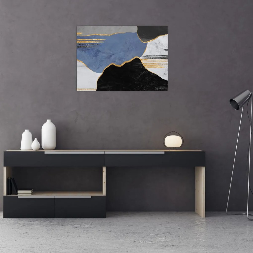 Tablou - Forme texturate (70x50 cm)