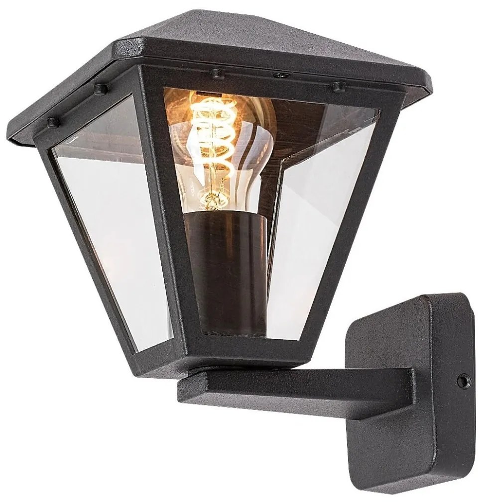 Aplica pentru iluminat exterior design modern IP44 Paravento negru