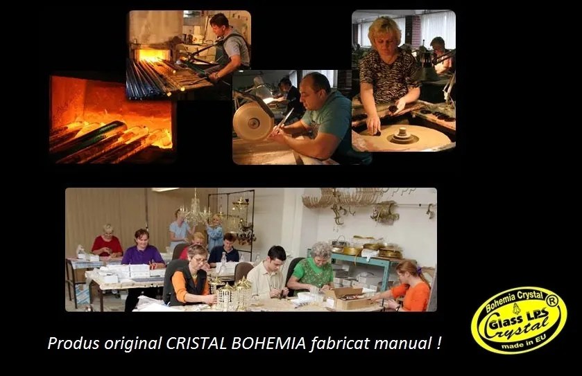 Plafonier cristal Bohemia L17 555/06/4