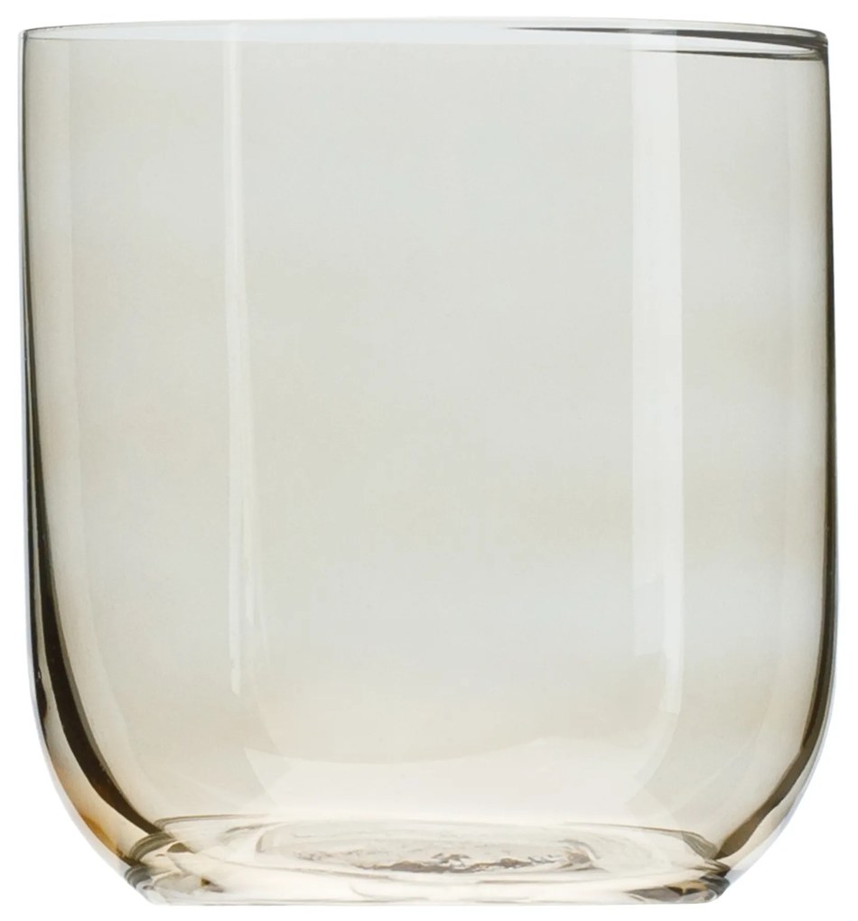 Pahare de apă, set de 6, 360 ml, maro deschis fumuriu, LILO TIP 5