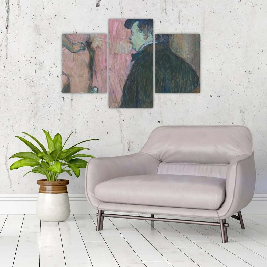 Tablou - Henri de Toulouse-Lautrec, Maxime Dethomas, reproducere (90x60 cm)