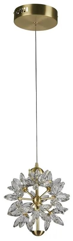 Lustra/Pendul LED cristal design lux elegant BELLE D-20cm