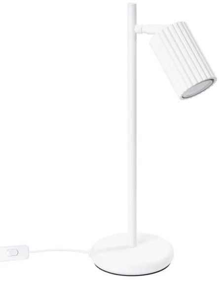Lampă de masă Sollux SL.1548 KARBON 1xGU10/10W/230V alb