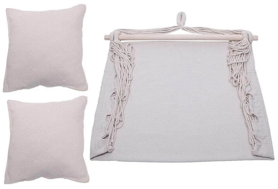 Hamac tip leagan cu perna-ivory